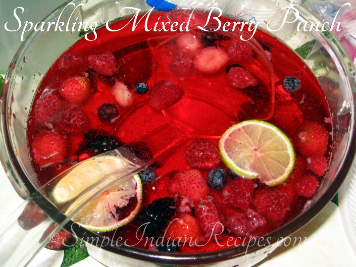 Sparkling Berry Punch